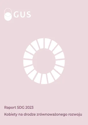 Okładka publikacji Raport SDG 2023 Kobiety na drodze zrównoważonego rozwoju