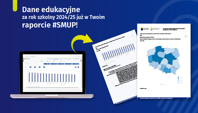 Slider: Dane edukacyjne w Systemie Monitorowania Usług Publicznych (SMUP)