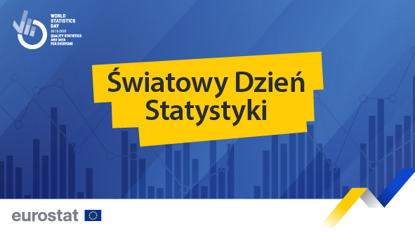 napis Światowy Dzień Statystyki 