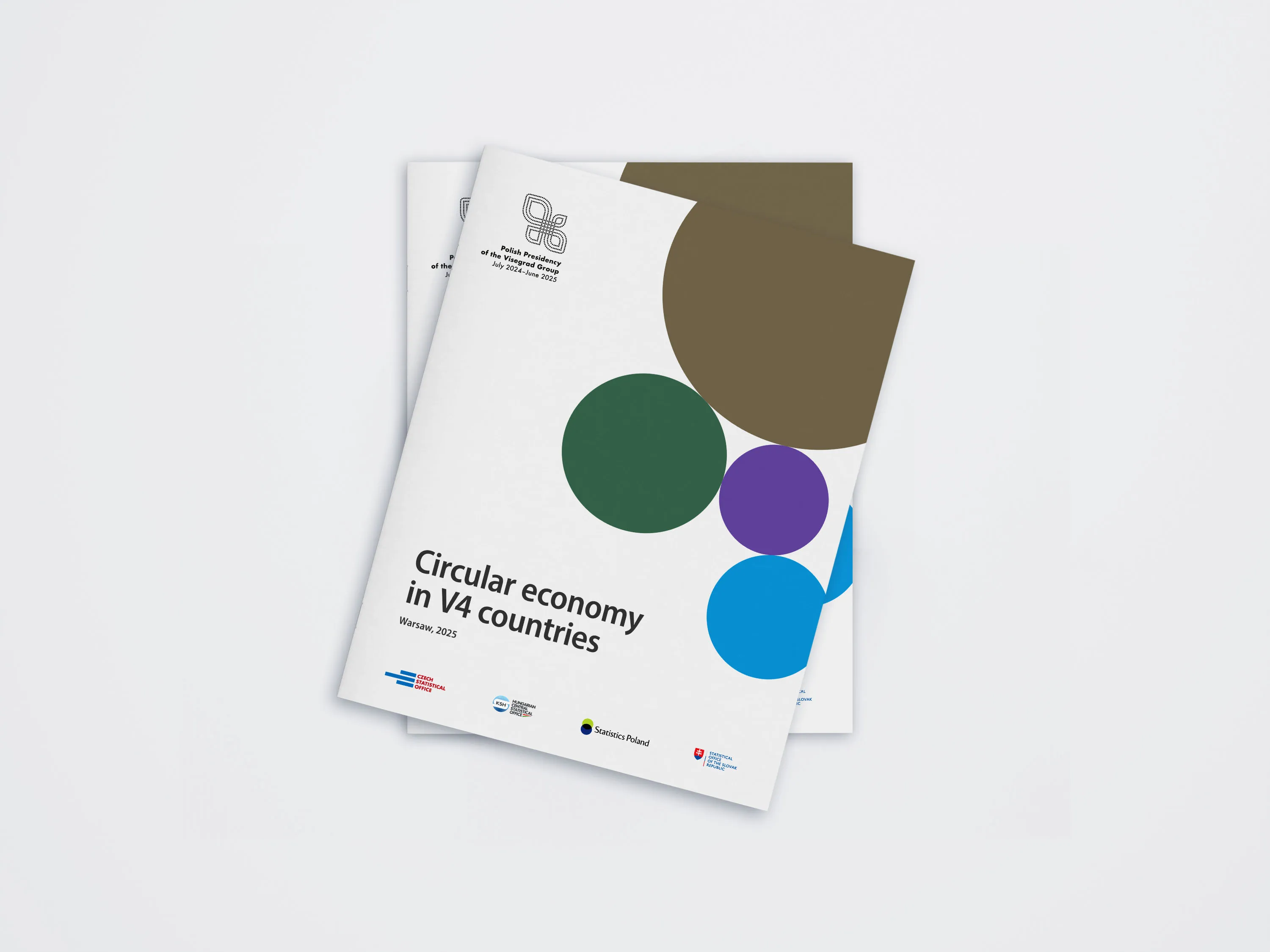 Okładaka publikacji Circular economy in V4 countries