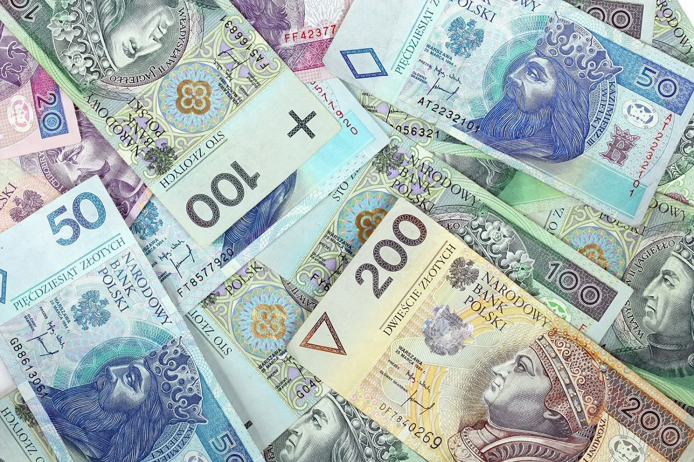 Na zdjęciu znajdują się banknoty