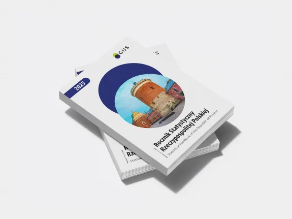 Okładka publikacji Rocznik Statystyczny Rzeczypospolitej Polskiej 2025