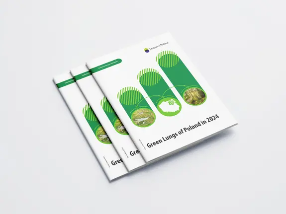 mocup publication Green Lungs of Poland in 2024