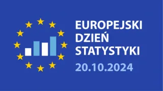 Powiększ obraz: Slajder z tekstem: Europejski Dzień Statystyki 2024 r.