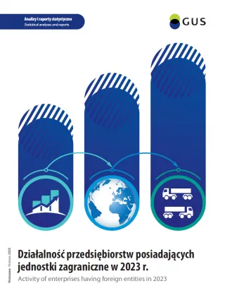 Powiększ obraz: Activity  of  enterprises  having  foregin  entities  in  2023  Cover