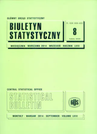 Powiększ obraz: Biuletyn  Statystyczny  nr  8/2014