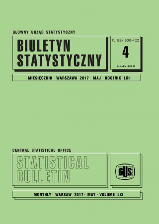 Powiększ obraz: Biuletyn  Statystyczny  Nr  4/2017