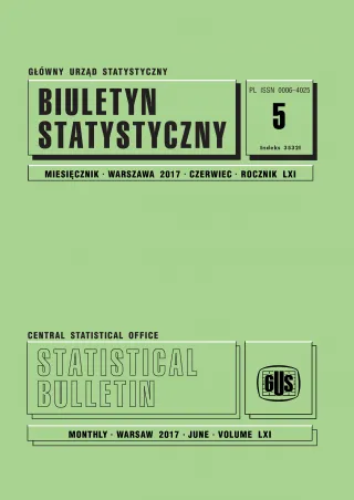Powiększ obraz: Biuletyn  Statystyczny  Nr  5/2017