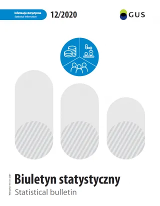 Powiększ obraz: Okładka  publikacji  "Biuletyn  Statystyczny  Nr  12/2020"
