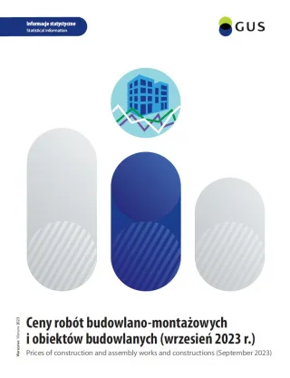 Powiększ obraz: Ceny  robót  budowlano-montażowych  i  obiektów  budowlanych  wrzesień  2023