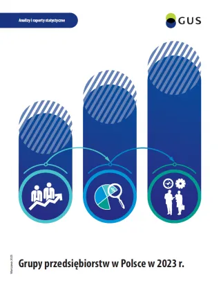 Powiększ obraz: Grupy  przedsiębiorstw  w  Polsce  w  2023  roku  Okładka