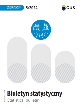 Powiększ obraz: Biuletyn  Statystyczny  Nr  5/2024.  Okładka
