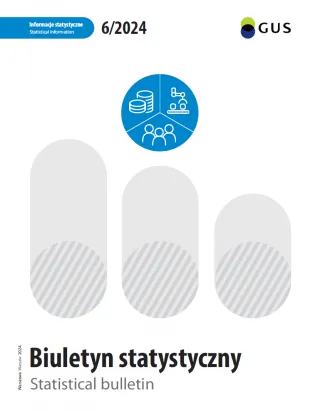 Powiększ obraz: Okładka  publikacji  Biuletyn  Statystyczny  Nr  6/2024