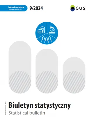 Powiększ obraz: Okładka  publikacji  Biuletyn  Statystyczny  Nr  9/2024