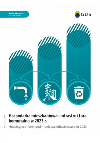 Powiększ obraz: Housing  economy  and  municipal  infrastructure  in  2023  Cover