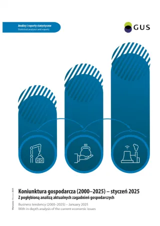 Powiększ obraz: Koniunktura  gospodarcza  (2000–2025)  -  styczeń  2025  Okładka