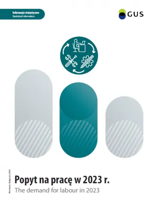 Powiększ obraz: Okładka  publikacji  "Popyt  na  pracę  w  2023  roku"