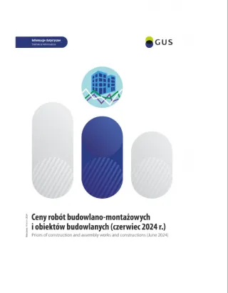 Powiększ obraz: Okladka  publikacji  "Ceny  robót  budowlano-montażowych  i  obiektów  budowlanych  (czerwiec  2024  r.)