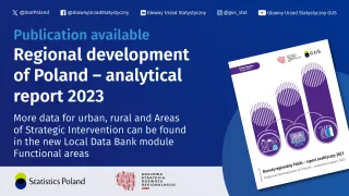 Powiększ obraz: Regional  development  of  Poland  -  analytical  report  2023.  Slider