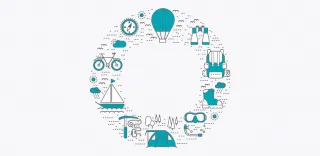 Powiększ obraz: Uczestnictwo mieszkańców Polski (rezydentów) w podróżach.