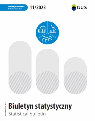 Powiększ obraz: okładka publikacji Biuletyn Statystyczny Nr 11/2023