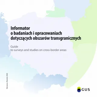 Powiększ obraz: Cover of the publication Guide to surveys and studies on cross-border areas 