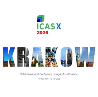 Powiększ obraz: ICAS X Krakow 2026 logo